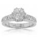 2.65 CT Women's Round Cut Diamond Engagement Ring